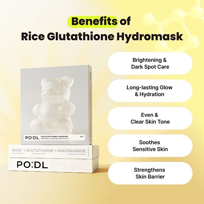 PO:DL Rice Glutathione Hydromask