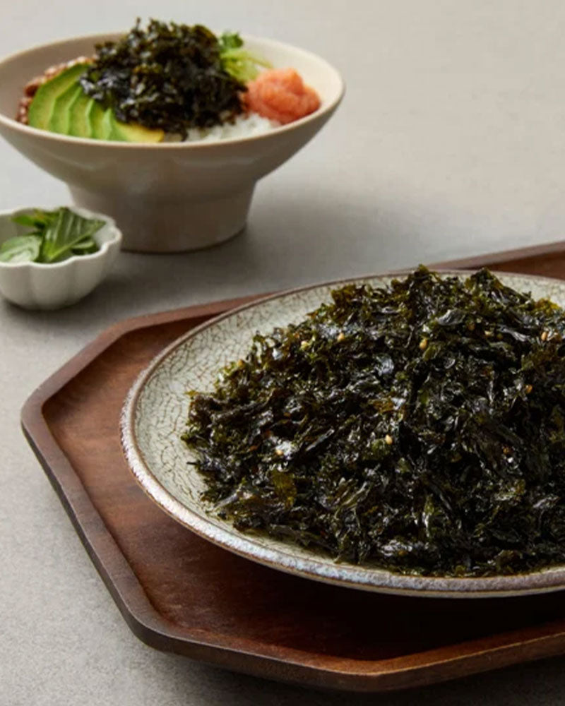 CJ bibigo SEASONED SEAWEED – BUTTERED SOY SAUCE FLAVOUR 50G*20/비비고 버터간장 김자반