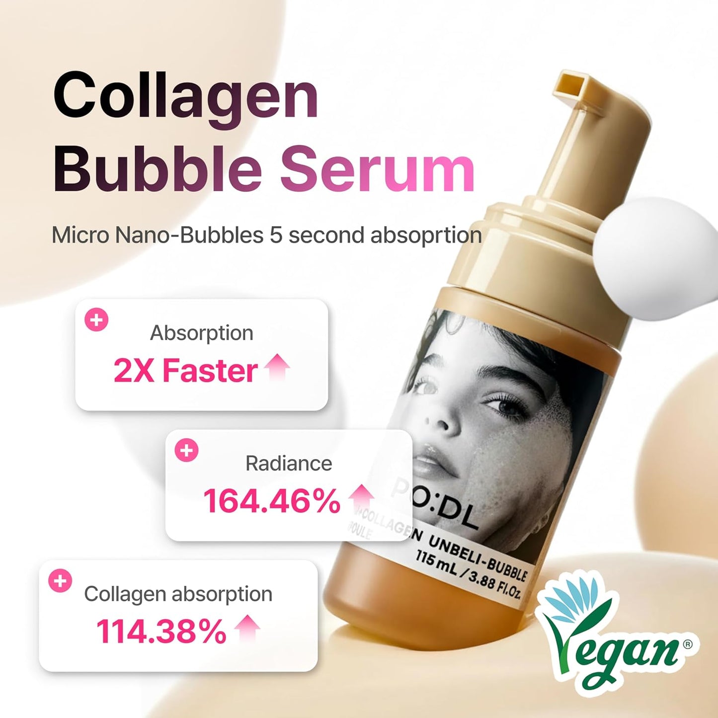 PO:DL BAM COLLAGEN UNBELI-BUBBLE AMPOULE