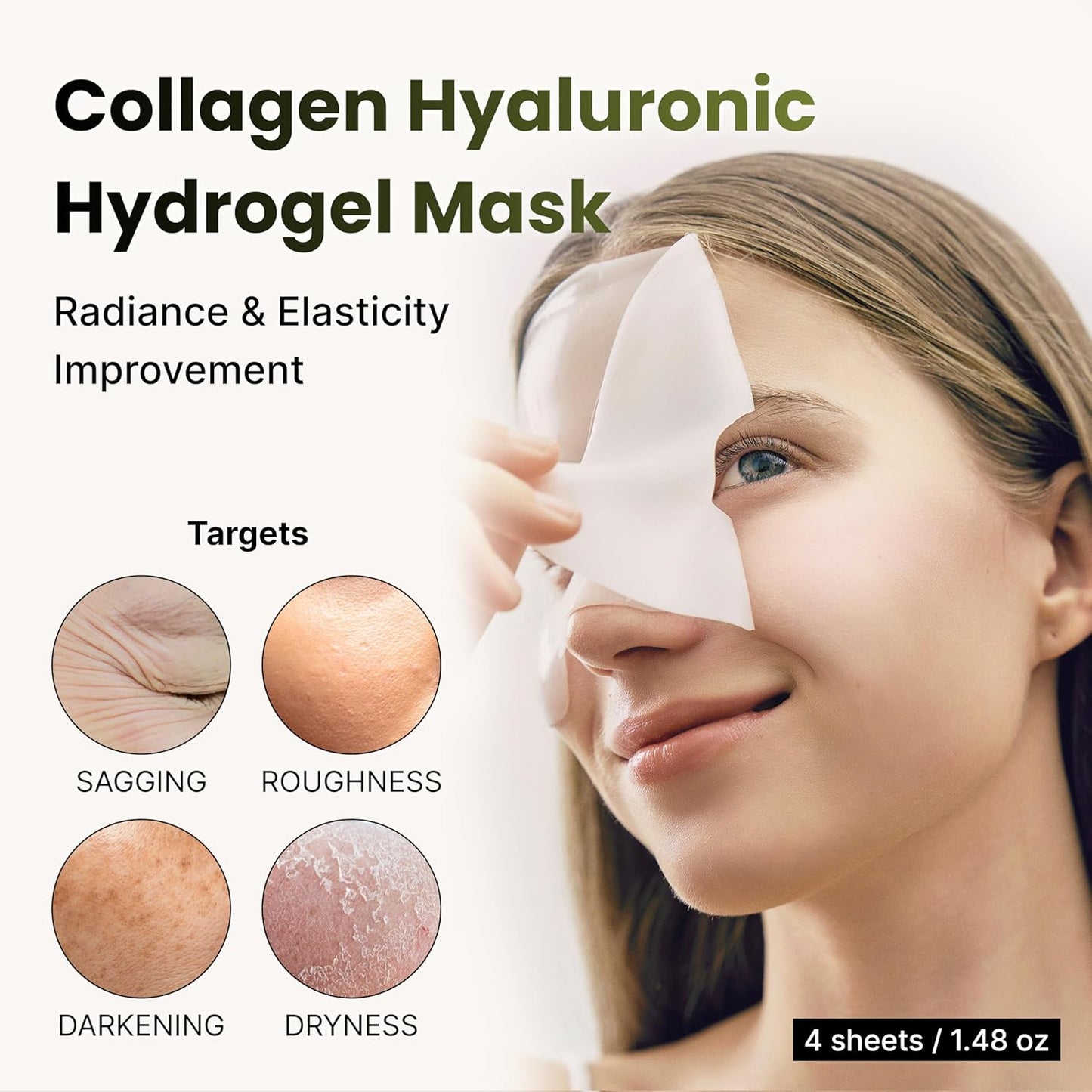 PO:DL 2X TGG Care Hyaluronic Hydromask 4P