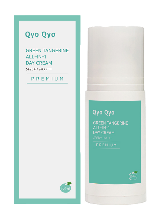 QyoQyo Green Tangerine All-in-One Day Cream PREMIUM